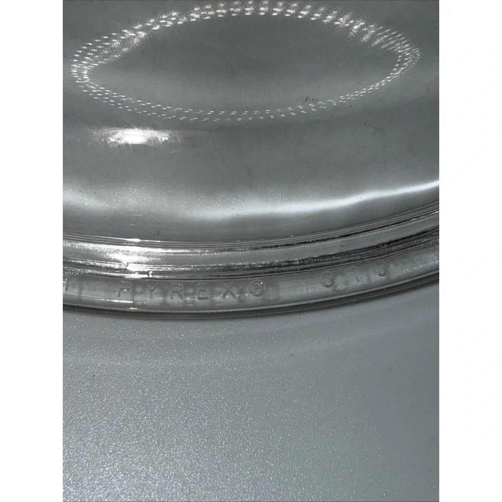 Pyrex Clear Glass Replacement Lid Only G1C  G-1-C‎ Knob Top